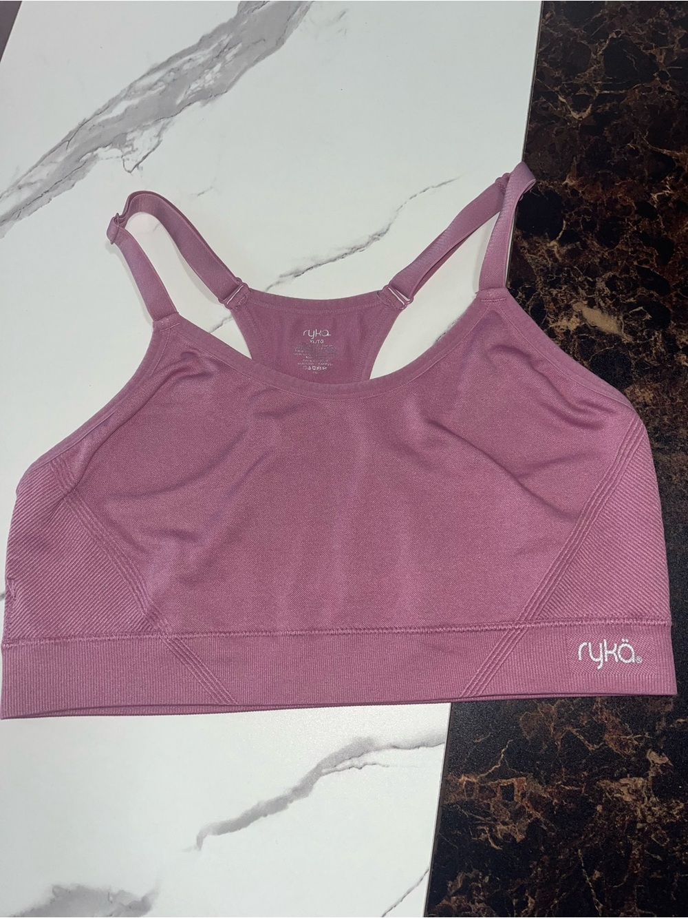 Rykä Sports Bra – Pink / Mauve – Size XL/TG (Excellent Condition)